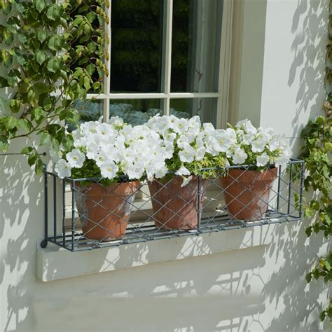 Metal window boxes 